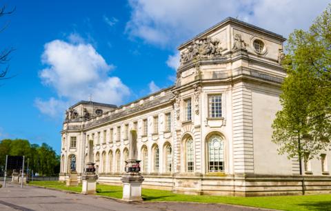 View of Cardiff Crown Court - Wales