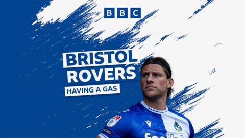 BBC Radio Bristol's Having a Gas graphic with an image of captain Alfie Kilgour