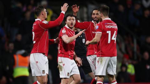 Wrexham celebrate