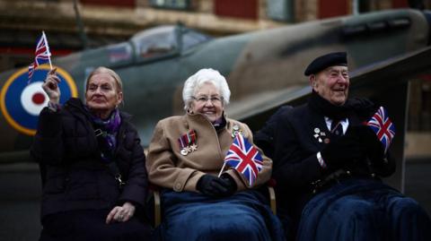 Veterans and a Spitfire as the 80th anniversary of VE Day approaches