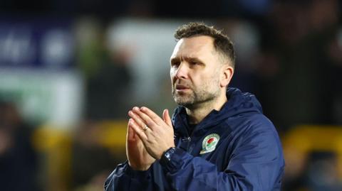 Blackburn Rovers boss John Eustace