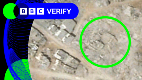 Satellite imagery of flattened Gaza City neighbourhood