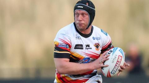 Chris Hill in action for Bradford Bulls
