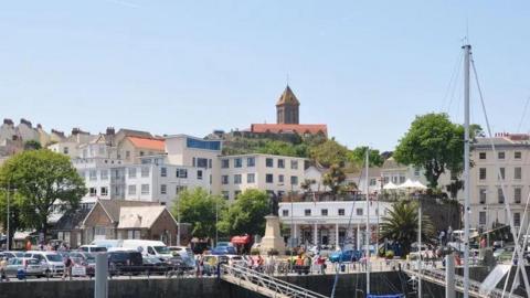 A photo of St Peter Port