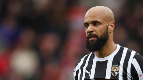 David McGoldrick in action for Notts County