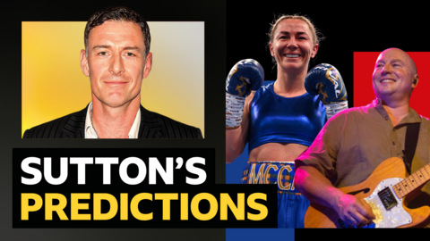 Sutton's predictions v boxer Molly McCann & The Boo Radleys frontman Sice Rowbottom