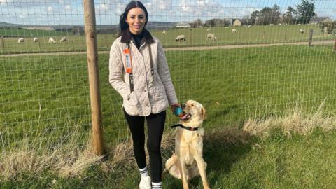 Fosterer Amy Cochrane with Robert 