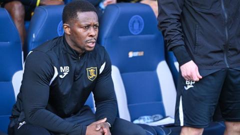 Livingston manager Marvin Bartley