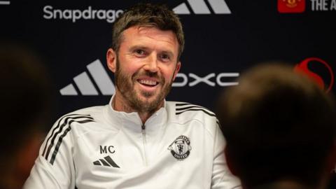 Manchester United head coach Michael Carrick