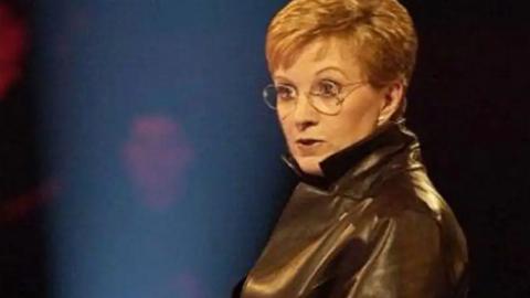 Anne Robinson in the 2000s presenting The Weakest Link