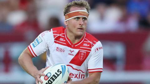 Jez Litten in action for Hull KR