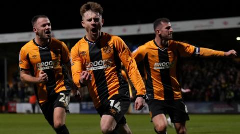 Ben Knight scores for Cambridge