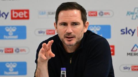 Coventry City manager Frank Lampard