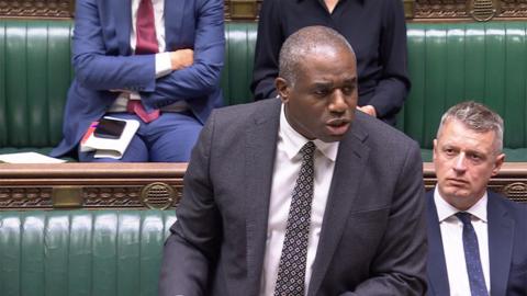David Lammy speaking in the Commons - 21 July 2025