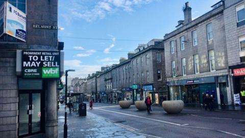 Union Street in Aberdeen