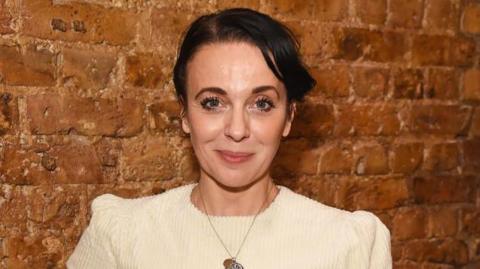 The actress Amanda Abbington