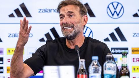 Jurgen Klopp at a press conference on 24th July 2026