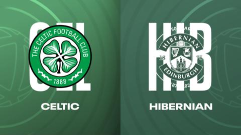 Celtic and Hibernian badges