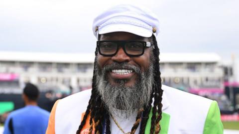 Former West Indies batter Chris Gayle