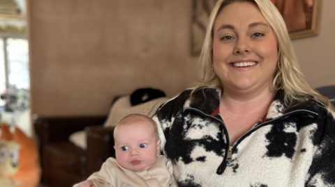Bethany says she was 'traumatised' after her son Locksley's free birth by a possible referral to social services for refusing to take him to hospital. 