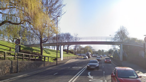 Leazes footbridge