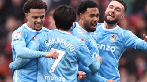 Coventry celebrate scoring
