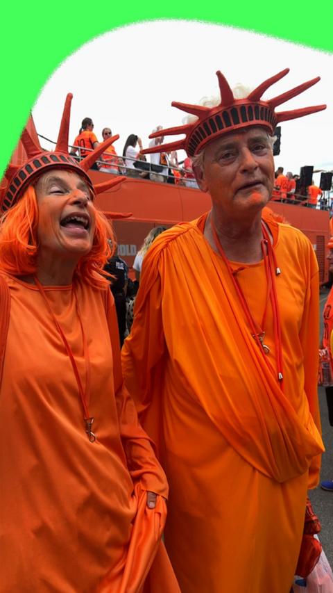 Netherlands fans in Kansas City