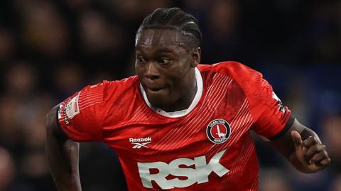 Charlton Athletic forward Tanto Olaofe
