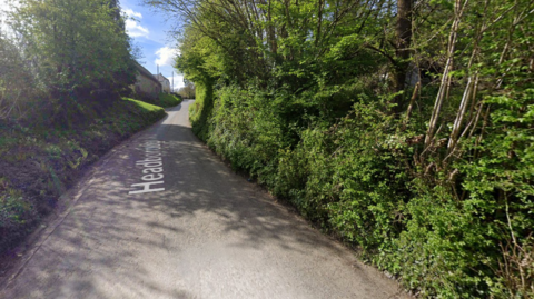 Street view of Headborough Road, Ashburton