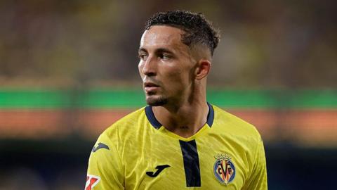 Yeremy Pino in action for Villarreal