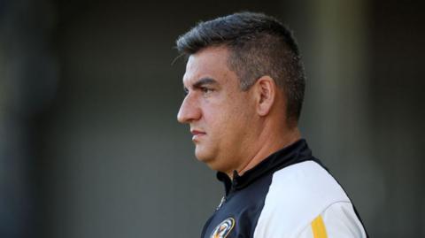 Newport County boss Nelson Jardim