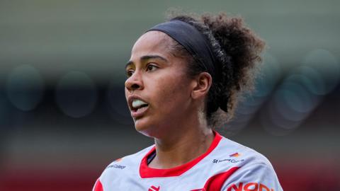 Chantelle Crowl in action for St Helens
