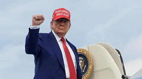 Image shows Donald Trump