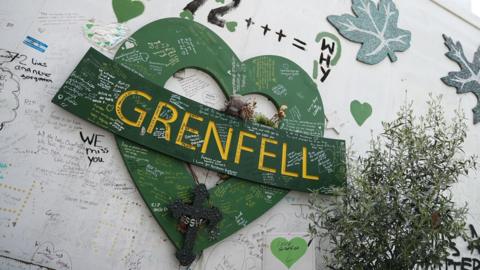 Grenfell tower hoarding