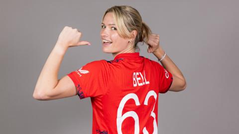 Lauren Bell at the World Cup launch