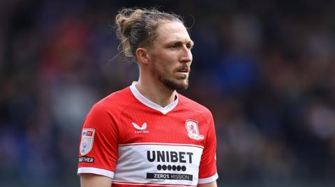 Luke Ayling during Middlesbrough's game at Ipswich.