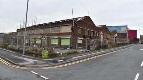 A building in a poor state of repair