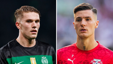 Viktor Gyokeres and Benjamin Sesko