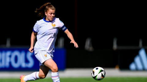 Lina Gay of France during the UEFA Women's European Under-17 Championship
