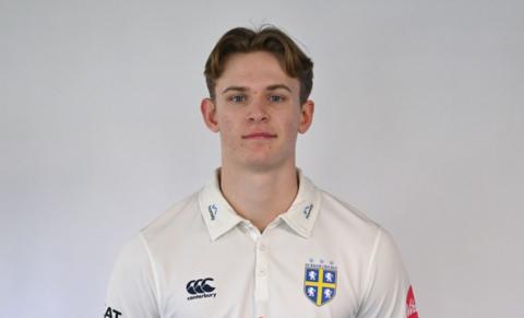 Durham's teenage paceman Daniel Hogg