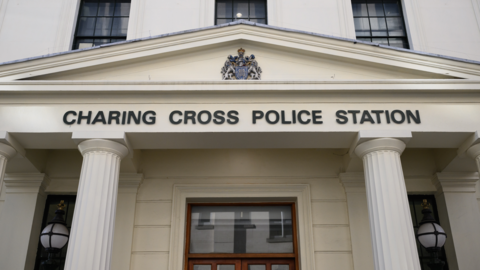 A general view of Charing Cross police station
