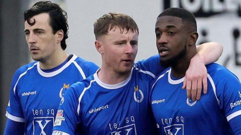 Dungannon celebrate