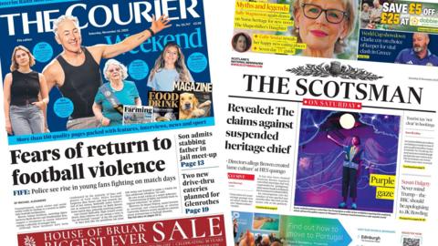 The Courier and The Scotsman