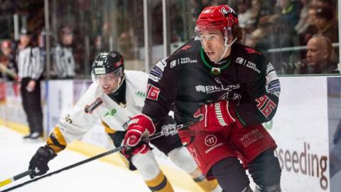 Cole Sanford of Cardiff Devils