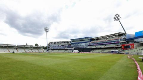 Edgbaston Cricket Ground in Birmingham