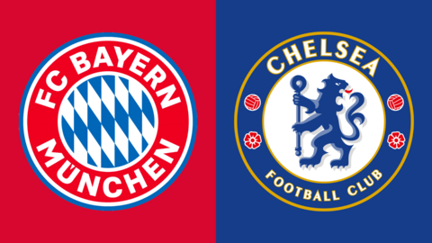 Bayern Munich vs Chelsea fixture graphic