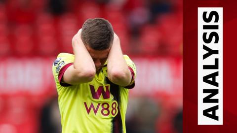  Johann Berg Gudmundsson after Burnley's draw against Manchester United