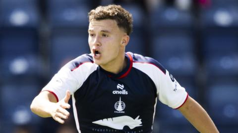 Falkirk player Dylan Tait