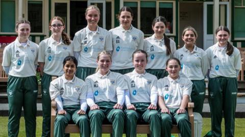 Ramsbottom women ahead of their historic first match in the Lancashire League