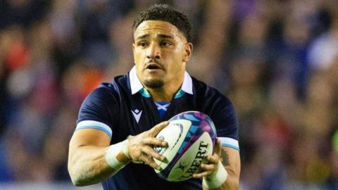 Sione Tuipulotu captained Scotland in the weekend win over Fiji